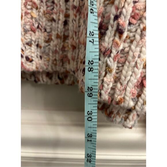 Lou & Grey Mixed Yarn Chunky Knit Sweater oversized XS/S Cozy Boho - Picture 8 of 8